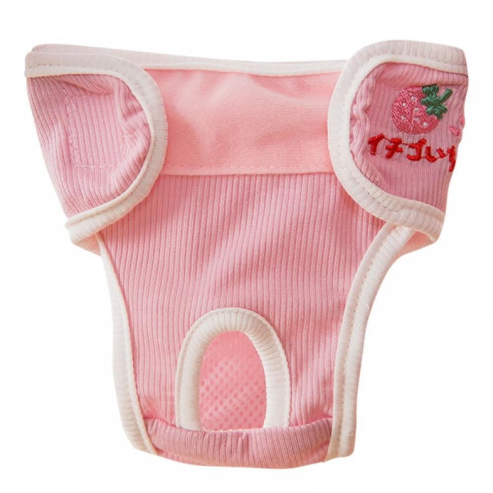 Doggie Pants Pink and White cotton pants