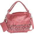 thumbnail image 2 of AmeriLeather Studded Tutu Leather Hobo, 2 of 3