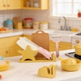 thumbnail image 5 of syligr Pretend Play Knife Set for Kids Kitchen, Cutting Food Toy, Kitchen Toy for Toddlers, Pretend Play Accessory for Playroom, Early Educational Xmas Birthday Gift for Boys Girls Ages 3+, 5 of 6