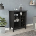 thumbnail image 3 of Black Finish - Organize Wine & Store Essentials - Entertainment Area - Quick Assembly, 3 of 4