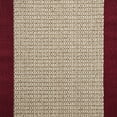 thumbnail image 3 of Mainstays Farmhouse Faux Sisal Border Runner Rug, Red, 2'6" x 8', 3 of 8