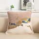 thumbnail image 1 of Fiudx Almohada Europea, Elegante Cojín con Estampado Floral, Respaldo Decorativo de Algodón Suave, Cómodo y Duradero, Ideal para Sofá, Sala de Estar, Dormitorio, Diseño Elegante., 1 of 6