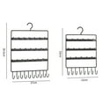 thumbnail image 5 of Eoperou Display Stand Wall Mounted Jewelry Storage Wrought Iron Earring Hanging Holder for Dresser, 5 of 8