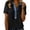 Black-01, variant on Perfectbot Women's Cotton Collar Henley T-Shirt Short Sleeve Button Down Casual Tops Summer Daily Tees