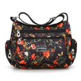 thumbnail image 1 of Bolso de mensajero con patrón Floral para mujer, bandolera de nailon duradera de alta calidad con patrón de flores, bolso de mano con múltiples bolsillos Fivean unisex, 1 of 2