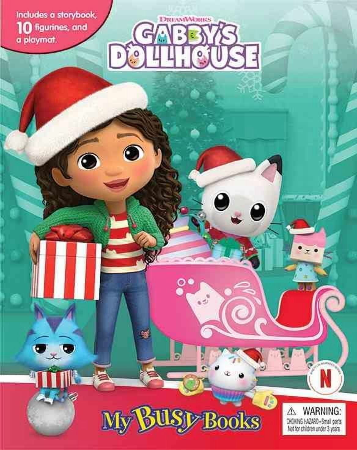 Seasonal: Gabby's Dollhouse Xmas My Busy Books by Phidal Publishing Inc., Gabby's Dollhouse Xmas My Busy Books