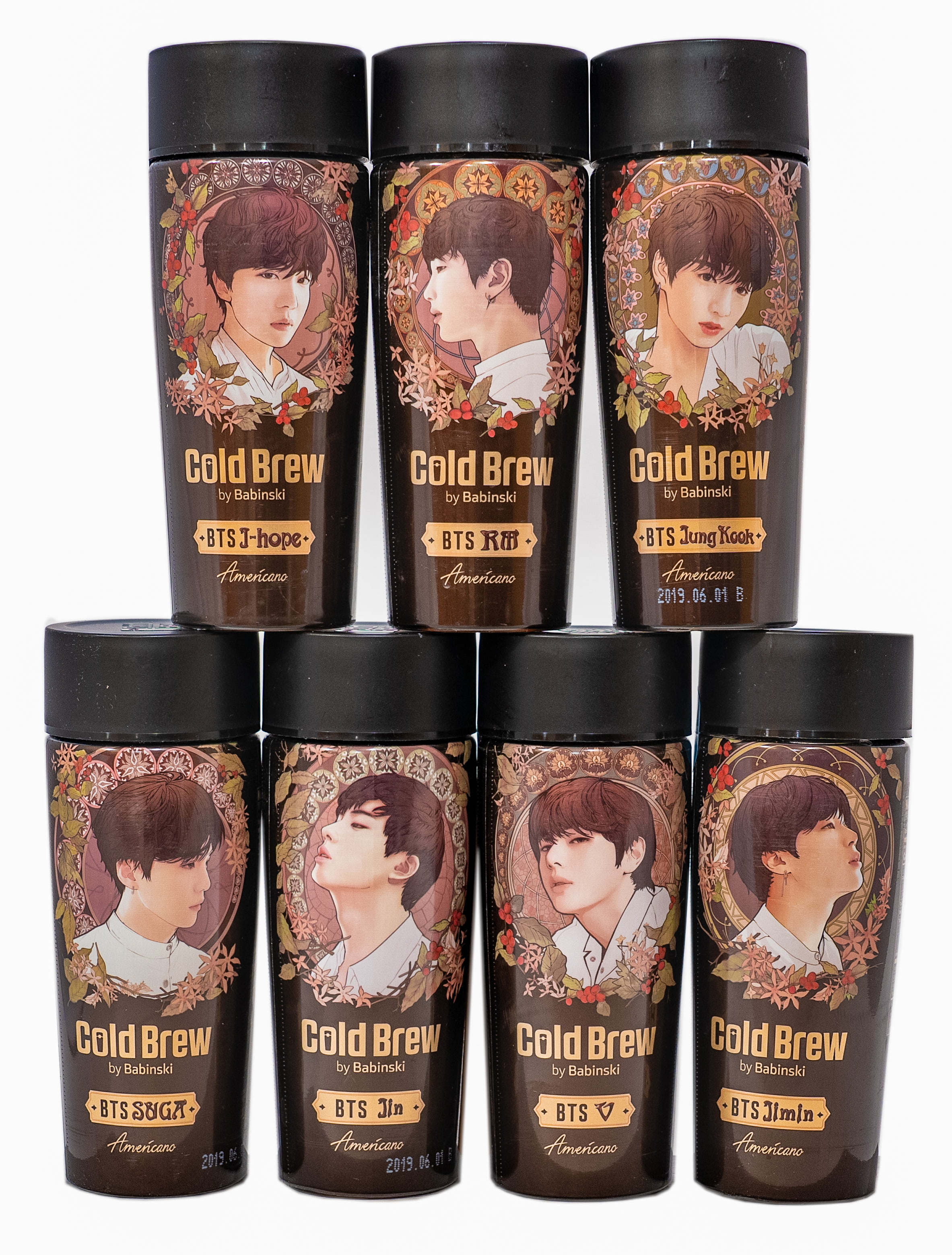 BTS Coffee Cold Brew BTS Edition 270ml x 7 (7 Pack ...