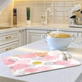 thumbnail image 6 of Pink Polka Dots Dish Drying Mat Microfiber Drying Pad for Kitchen Counter Absorbent Mat Drying Pad Sink Mat 16 x 18 Inch Home Decor, 6 of 7