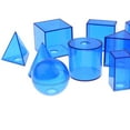 thumbnail image 3 of 12 Uds., Geometría Sólida Geométrica, , , Matemáticas, Matemáticas, Juguetes de Desarrollo para , Herramienta de Enseñanza CUTICAT Juguete de sólidos geométricos, 3 of 8