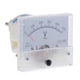 thumbnail image 3 of DOLITY Rectangle Ammeter Current Tester Analog Panel Voltmeter, Measuring Range 0-150V 0-500V, 3 of 8