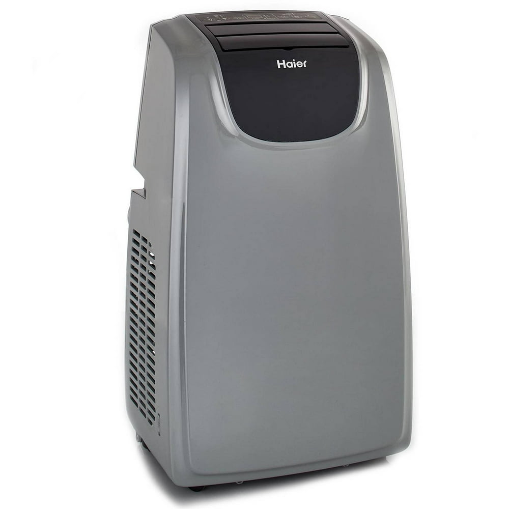 Haier 12,000 BTU Portable Air Conditioner, Grey/Black, HPP12XCTLW