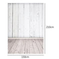 thumbnail image 4 of 5x7FT Photography Backdrop Vinyl Background Studio Photo Backdrop Wood Wall Floor Flower Retro Grey Cloth Rolled Background For Photoshoot Video, 4 of 5