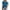 Blue, variant on YYDGH Womens Short Sleeve Zip Up Turtleneck Tops High Low Side Slit Polo Shirts Summer White S
