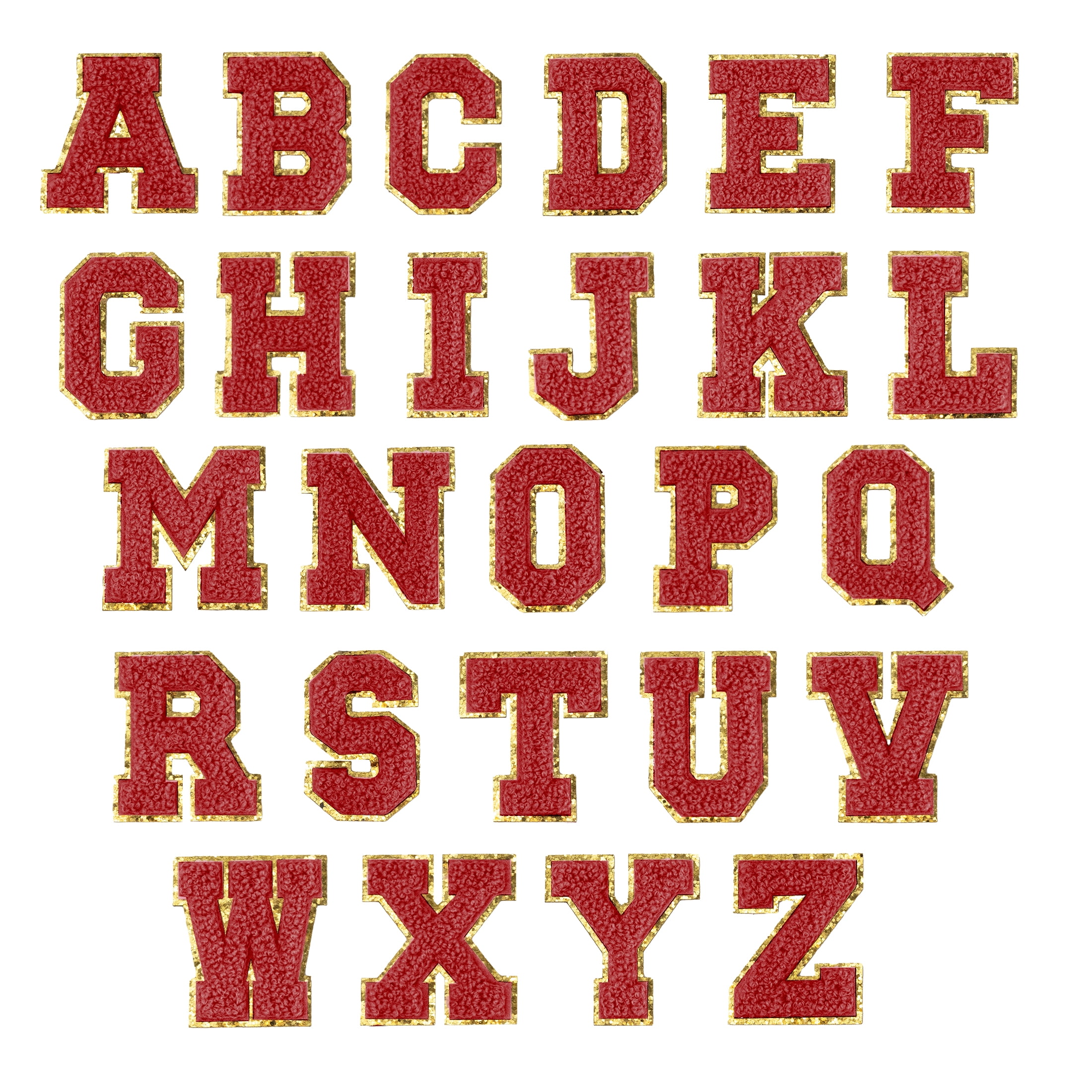 Hello Hobby Chenille B Patch Red