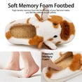 thumbnail image 4 of Ecetana Fuzzy Slippers for Women Cute Cow House Slippers Non-Slip Home Shoes with Memory Foam, 4 of 7