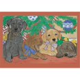 thumbnail image 1 of Labrador Pups Under Tree Christmas Boxed Cards - Pack of 10, 1 of 1