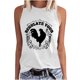 thumbnail image 1 of Moda Casual mujer sin mangas impreso damas cuello redondo Tank Tops chaleco camiseta Fridja gh4486, 1 of 6