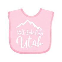 Inktastic Salt Lake City Utah Boys or Girls Baby Bib