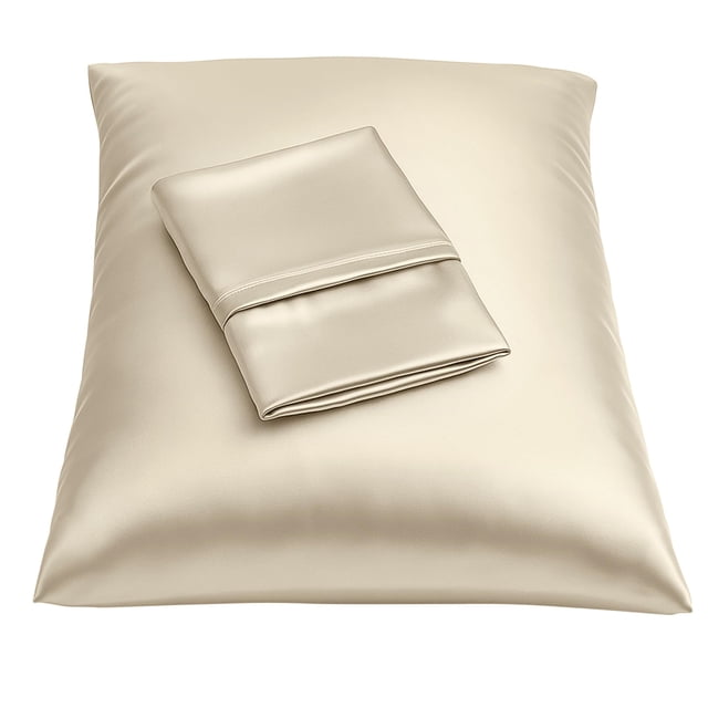 Funda de almohada BLISSFORD Satin para el cuidado del cabello y la piel, paquete de 2