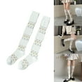 thumbnail image 2 of Milue Lace High Tube Knee Calf Socks Female Cute Long Tube College Style Stockings, 2 of 21