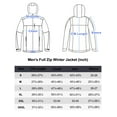 thumbnail image 4 of Little Donkey Andy Men's Lightweight Insulated Hybrid Jacket for Hiking Running Ski Thermal Warm with Removable Hood Green L, 4 of 7