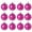 Hot PinkHT, variant on Iumwxz Christmas Tree Decorations Christmas Balls 12 Hanging Decorations Christmas Plastic Balls Electroplating Decoration Hanging Decoration Set 12pc 3cm home decor christmas clearance indoor