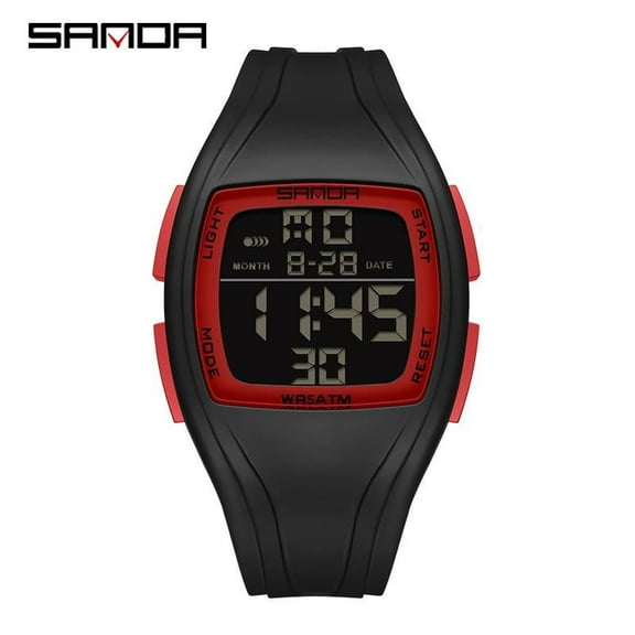 EXPLOJOY Unisex Digital Sports Watch – Waterproof, Luminous, Multifunctional LED Display