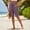 Purple women's drawstring shorts a1, variant on Cagogo Women's Drawstring Loose Shorts with Pockets Casual Vacation Beach Shorts Summer Elastic Waisted Comfortable Travel Trousers Fashion Outfits, Black S