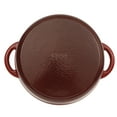 thumbnail image 4 of Gibson Home 7 Qt Enameled Cast Iron Dutch Oven Pot with Lid – Round, Oven Safe to 500°F, Ideal for Bread Baking & Stews - Gradient Red, 4 of 14