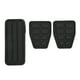thumbnail image 1 of Kit de almohadilla de Pedal de acelerador de freno de embrague, reemplazo Flexible y resistente al desgaste, de goma, color negro, para T4 Transporter 1990-2003, 3 uds., 1 of 5
