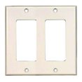 thumbnail image 1 of JE317-WP-D/WH - WALL PLATE DECORA ELECT 2POS WHT PLASTIC, 1 of 1