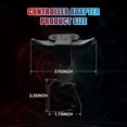 thumbnail image 3 of Back Paddles for PS4 Controller,Back Button Attachment Dominator Mod Kit Compatible with PS4 Controller, Paddles with Turbo & Memory Function, Plug and Play, 3 of 7