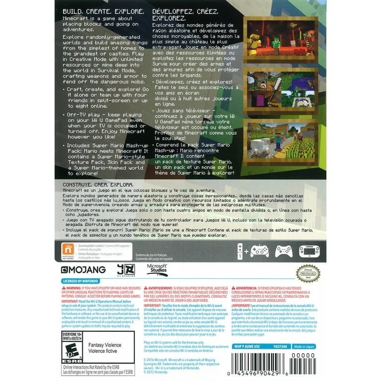 Free Shipping! Minecraft, Nintendo, Nintendo Wii U Free Shipping! Minecraft, Nintendo, Nintendo Wii U
