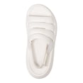 thumbnail image 3 of UGG Womens White Removable Slingback Strap Padded Water Resistant Sport Yeah Round Toe Wedge Slingback Sandal 8, 3 of 4