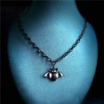 thumbnail image 6 of Jiaroswwei Halloween Necklace Punk Gothic Thick Chain Decorative Adjustable Trick Treats Gift Geometric Halloween Bat Pendant Choker Necklace Fashion Jewelry Party Favors, 6 of 7