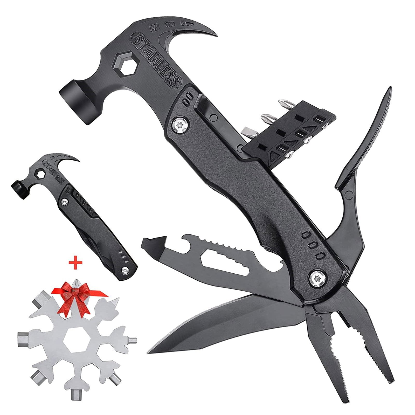 Hammer Multitool, Camping Accessories Survival Gear Gadgets Christmas