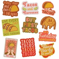 Taco Stickers Extra Large Stickers for Adults Funny Adhesives with Memes