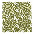 thumbnail image 2 of Ambesonne Floral Shower Curtain, Daisy Blossom Spring Print, 69"Wx70"L, Fawn White, 2 of 4