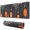 Halloween Spider Web, variant on Long Mouse Pads for Desk,Halloween Spider Web Hanging Pumpkins Desk Mats on Top Of Desks, Desk Mouse Pad Extra Large with 3mm Non-Slip Base and Stitched Edge for Gaming,Office,Work,Home 31.5x11.8in