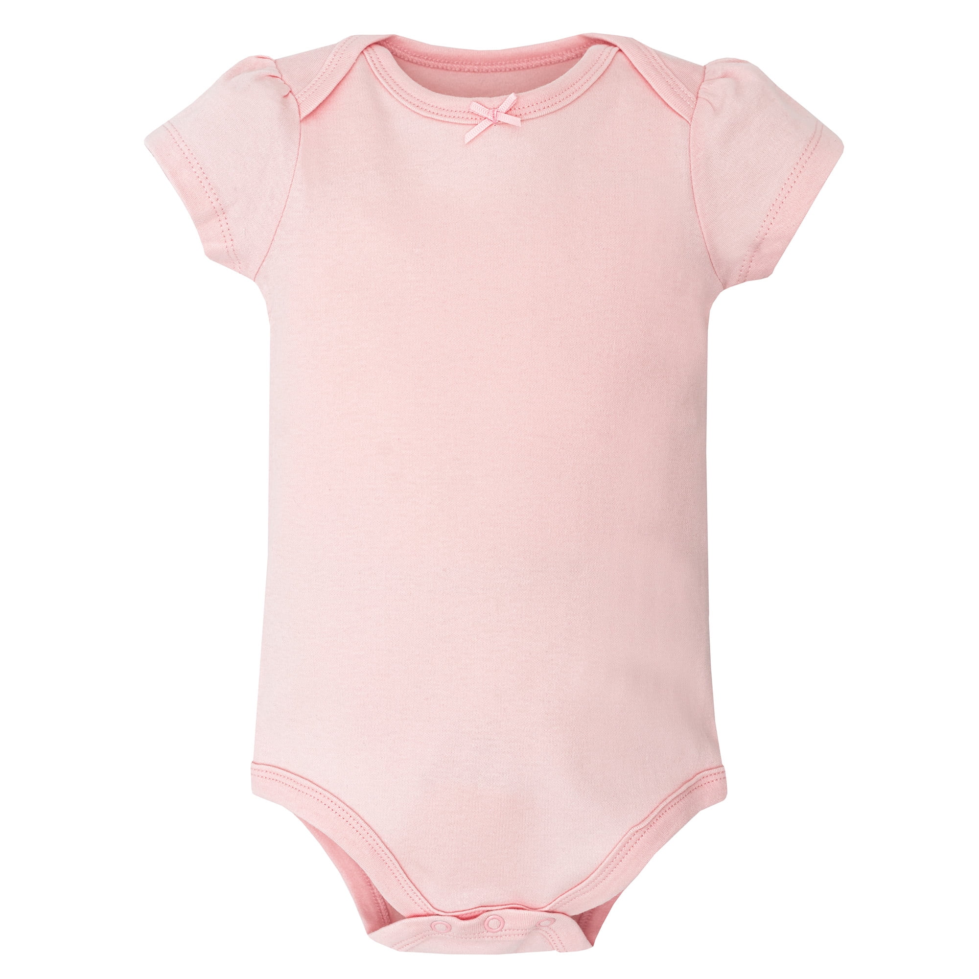 Hudson Baby Infant Girls Cotton Bodysuits 5-Pack, Purrfect, Preemie