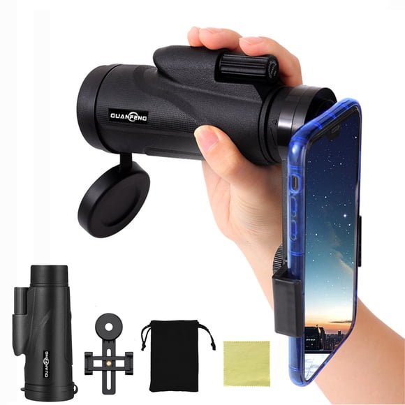Pompotops Clearance Deals,12 X 50 Monocular For Adults High Definition Large Field of View Monocular For Bird Watching Animals Viewing Outdoor Sports Game Concerts
