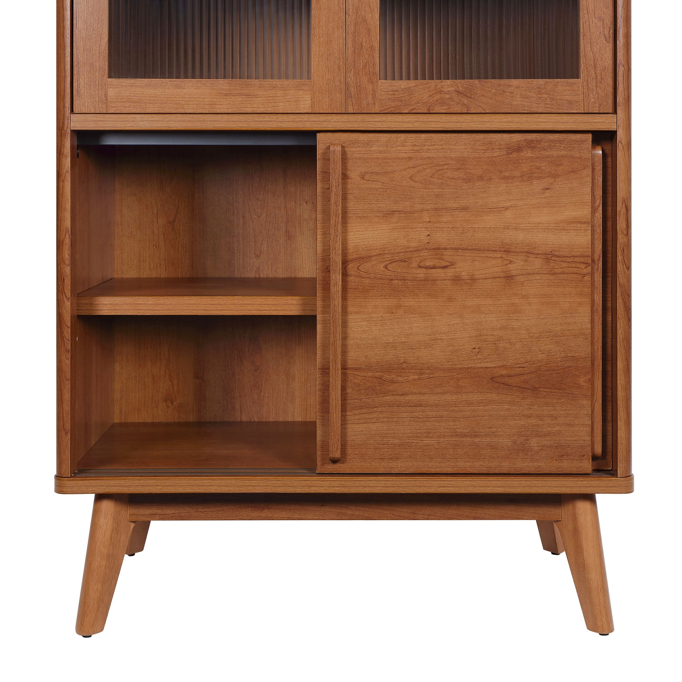 Better Homes & Gardens Greyson China Cabinet, Acorn Finish