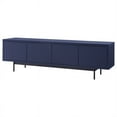 thumbnail image 4 of Henn&Hart 70" Dark Blue MDF/PVC/Metal TV Stand, 4 of 7