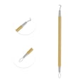thumbnail image 3 of Unique Bargains 1 Pc Durable Double Headed Pimple Extractor Gold Tone, 3 of 7