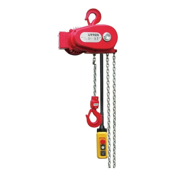 Polipasto Eléctrico 500kg Urrea Cadena 3 Mt 45300