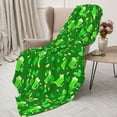 thumbnail image 3 of Hirioo St Patrick's Day2 for Flannel Blanket, Cozy and Warm Throw for Bed or Couch ,Perfect for All Seasons-60"x50", 3 of 6