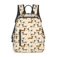 thumbnail image 3 of Balery Dachshund Dog Lightweight Backpack for Men and Women - Durable and Water-Resistant, Ideal for School, Work, Travel, and Everyday Use, 3 of 9