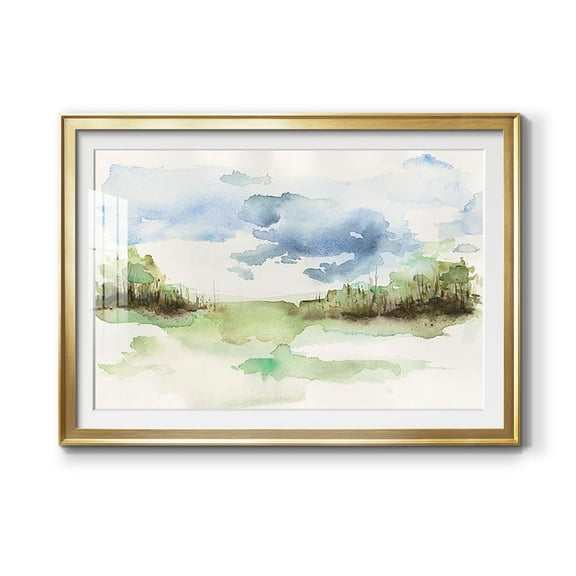 Brush Thickets I Premium Framed Print - Ready to Hang