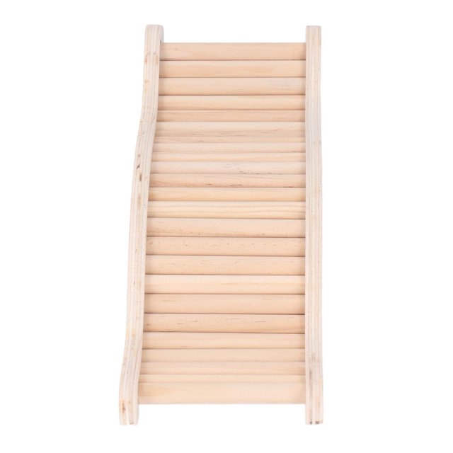 Wooden Ladder Bridge Hamster Climbing Toy Wooden Hamster Ladder Bendable Cage Toy For Small Animals