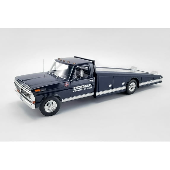 1970 Ford F-350 Ramp Truck, Cobra Powered by Ford - Acme A1801405 - 1/18 scale Diecast Model Toy Car